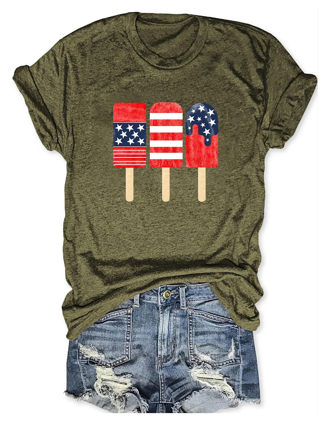 Popsicle 4th Of July T-Shirt