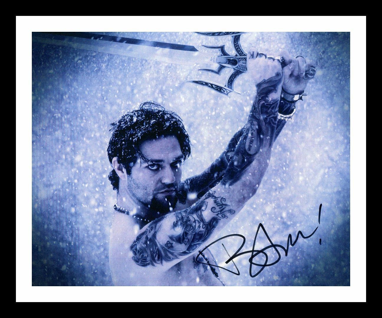 Bam Margera - Jackass Autographed Signed & Framed Photo Poster painting