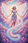 Luxury AB Velvet Diamond Painting Kit - Fairy