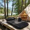 Inflatable Car Air Mattress Backseat Bed with Air Pump for Camping Road Trip