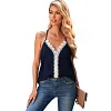 Women's Tank Top Lace Sequin Camisole Base Vest