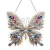 Diamond Painting Acrylic Christmas Butterfly Window Hanging Pendant for Home Decor