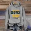 Once You Go Pack You Never Go Back Green Bay Hoodie