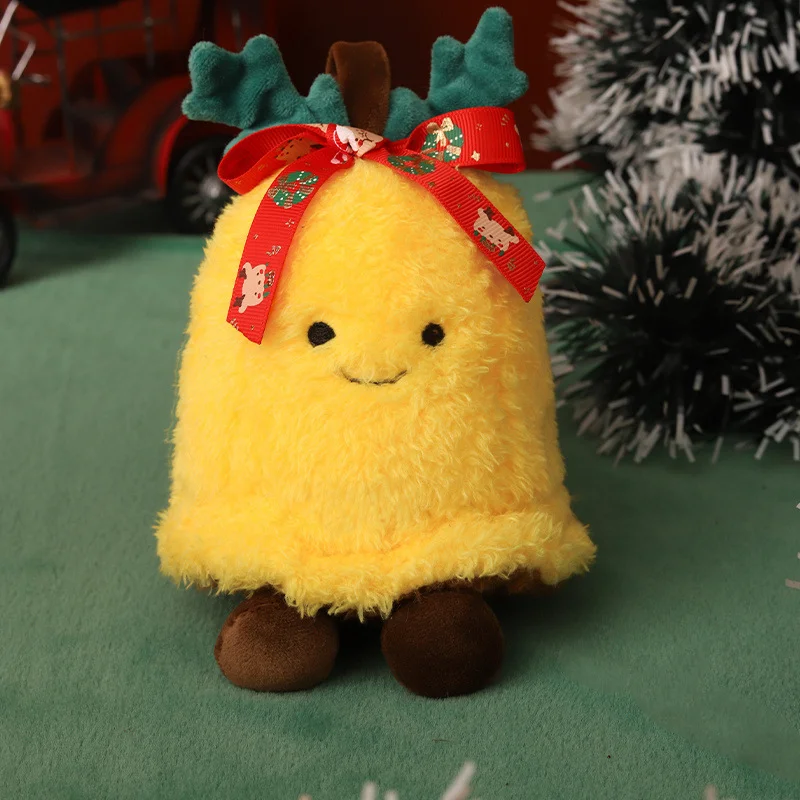 Cute Christmas dolls Christmas trees reindeer snowmen plush toys Christmas decorations doll ornaments-MERUMOTE