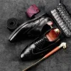 Mens Pointed Toe Oxfords Dress Shoes