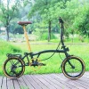 Three-fold 9-speed Ultra-light Portable Retro Bicycle