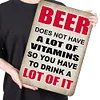 Beer - Vintage Metal Signs - 20*30cm/30*40cm - Warning