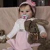 20'' My Reborn Kehlani Reborn Baby Doll - Lifelike Soft Touch Toddler Baby Girl with "Heartbeat" and Sound - RBBI-Myrebornbabydoll&reg; Myrebornbabydoll&reg;
