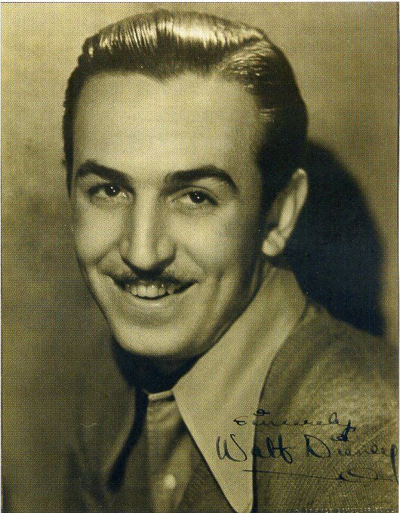 WALT DISNEY Autographed Photo Poster paintinggraph - Film Producer / Animator - preprint