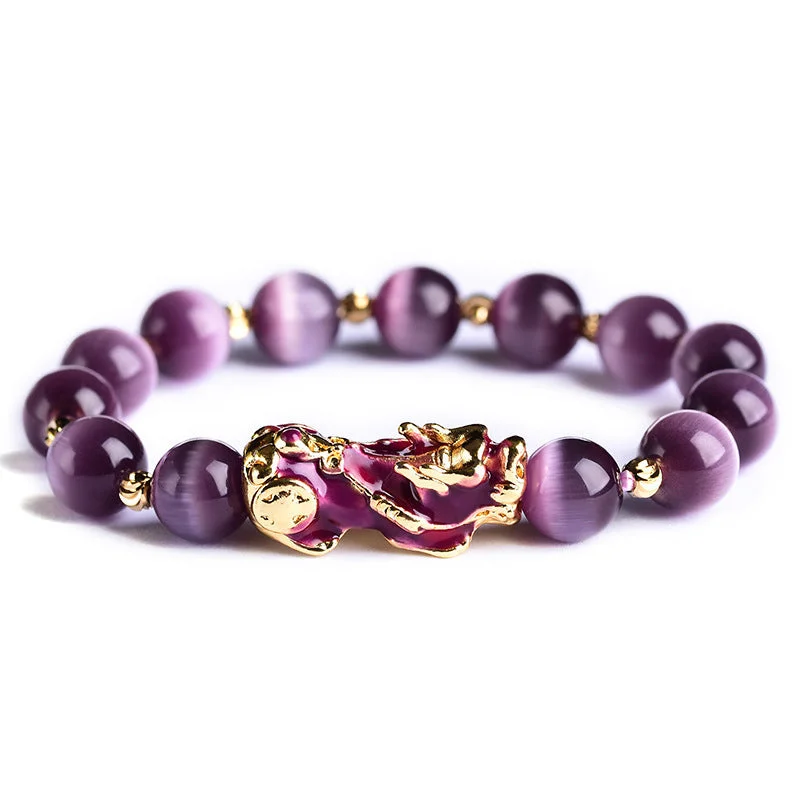 Pixiu Cat Eye Wealth Bracelet