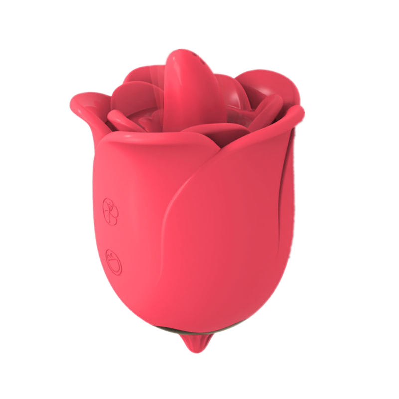 Rose Toy with Tongue in Slow Motion