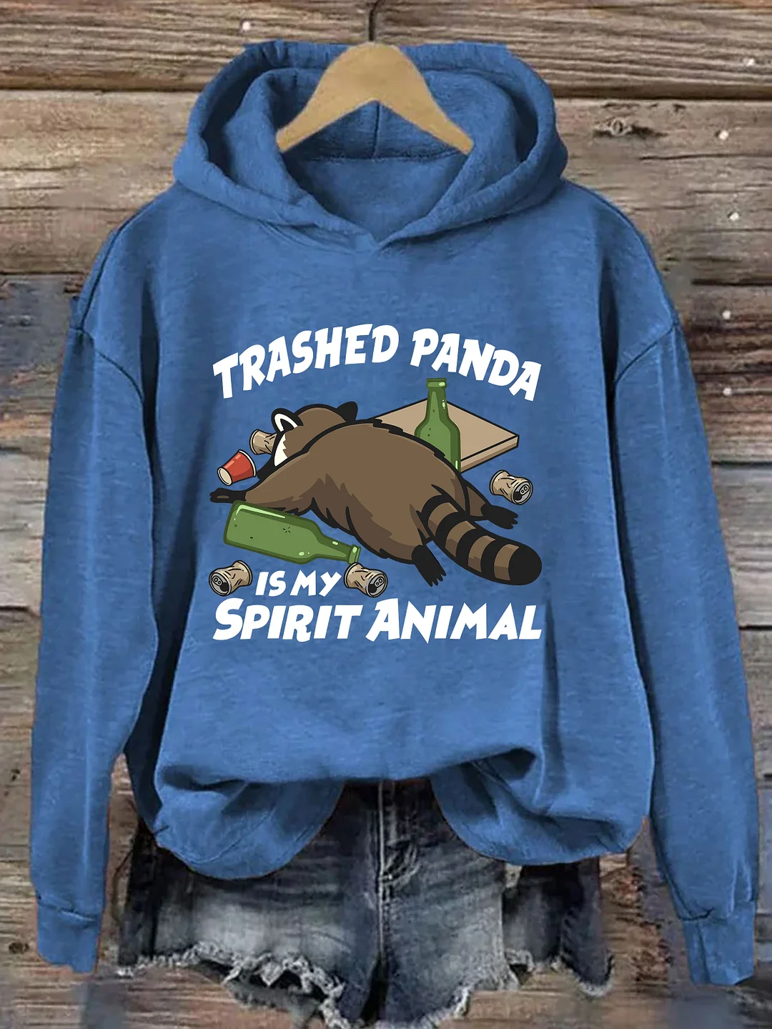 Trashed Panda Is My Spirit Animal Hoodie