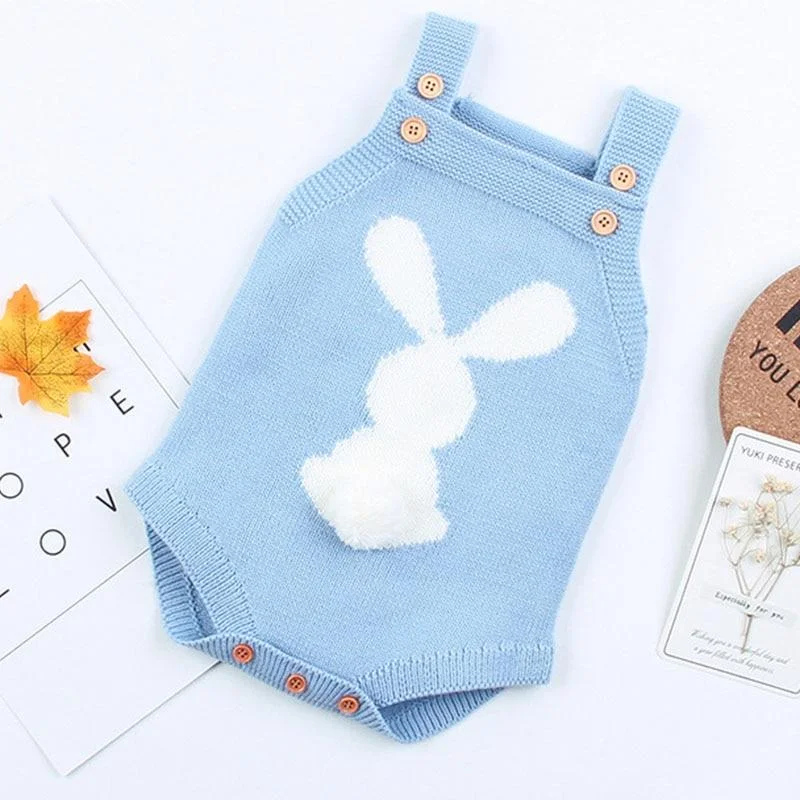 Baby Romper Jumpsuit Autumn Sweater Baby Knitted Sweater Jumpsuit Children Warm Clothing Fashion Jumpsuit