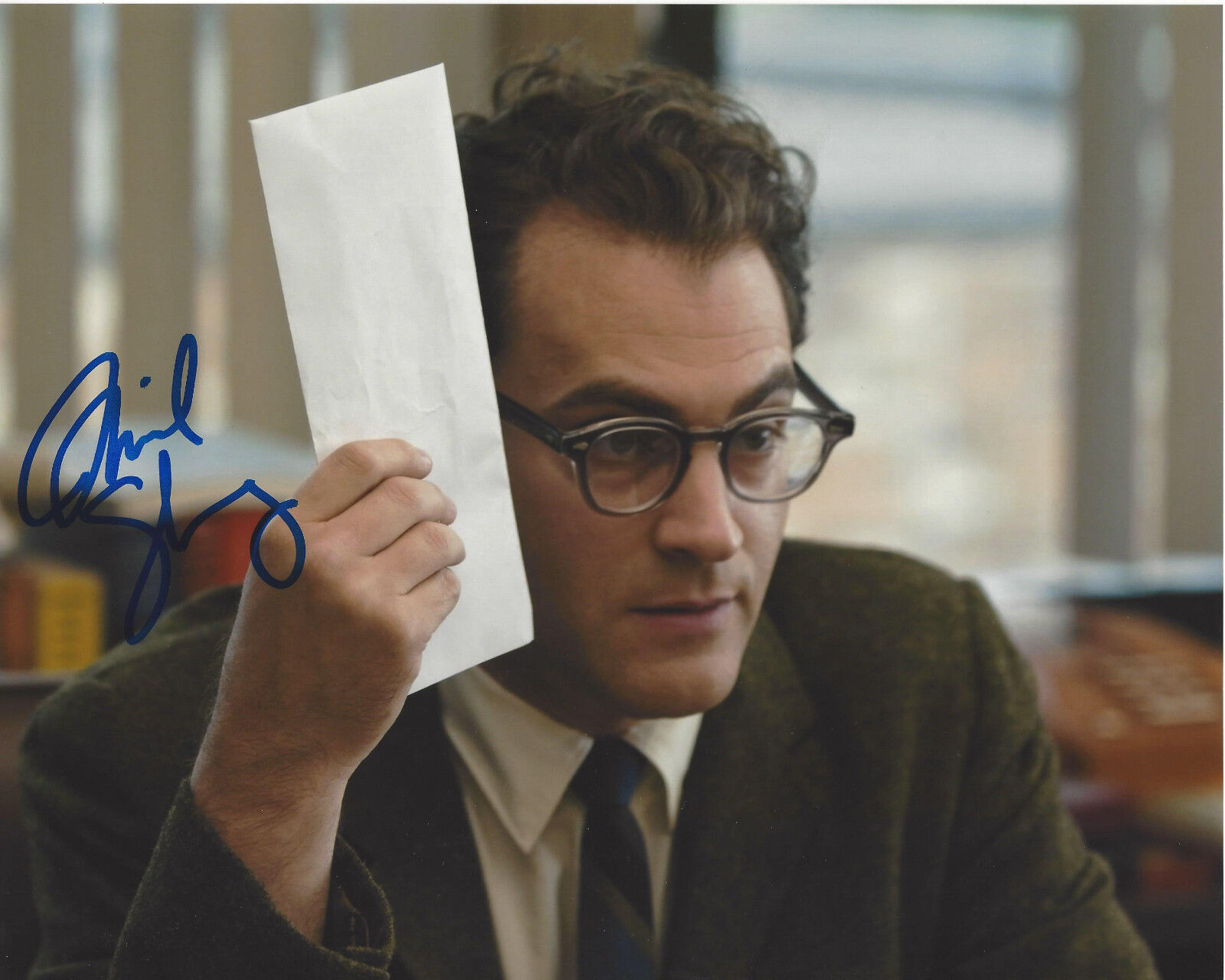 MICHAEL STUHLBARG SIGNED AUTHENTIC 'THE POST' 8X10 Photo Poster painting COA ACTOR A SERIOUS MAN