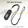 LCD Digital Display Mini Pocket Radio Retro Rechargeable FM Player Receiver