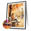 uk.everydayedeals Diamond Painting - Full Round - Girl(30*40cm)