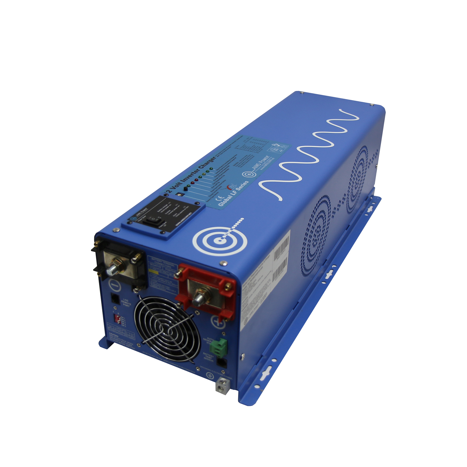 4000 Watt Pure Sine Inverter Charger 48Vdc / 240Vac Input & 120/ 240Vac Split Phase Output