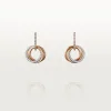 CARTIER TRINITY EARRINGS