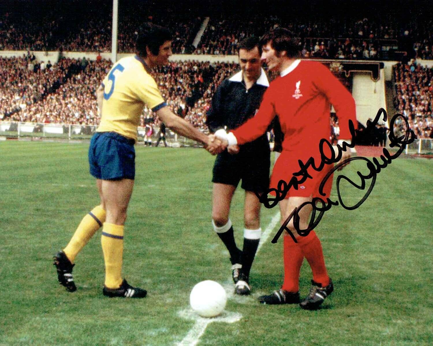 Tommy SMITH Liverpool Anfield Legend Signed Autograph 10x8 Photo Poster painting 1 AFTAL COA