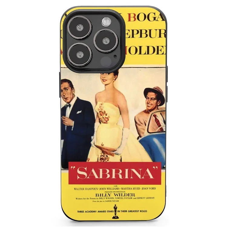 Sabrina Film Poster Mobile Phone Case Shell For IPhone 13 and iPhone14 Pro Max and IPhone 15 Plus Case - Heather Prints Shirts