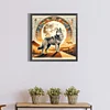 (40*40cm)Wolf - Full Round Drill Diamond Painting