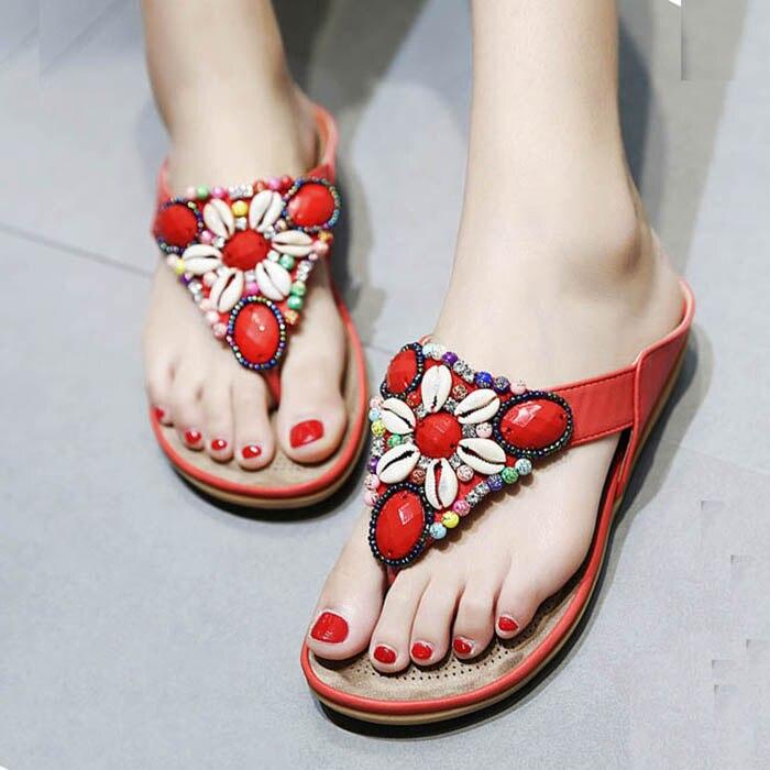 Summer Bohemia beach slipper