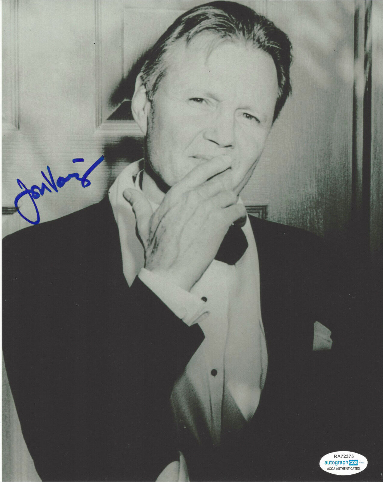 JON VOIGHT HAND SIGNED AUTHENTIC AUTOGRAPHED 8X10 Photo Poster painting 4 ACOA ACTOR PROOF