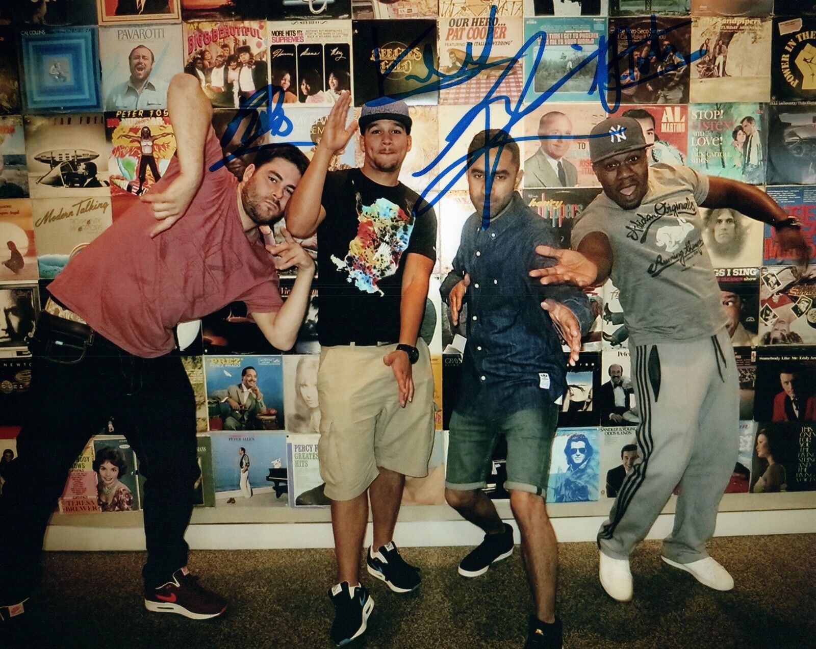 RUDIMENTAL Signed Autographed 8x10 Photo Poster painting Full Band COA VD