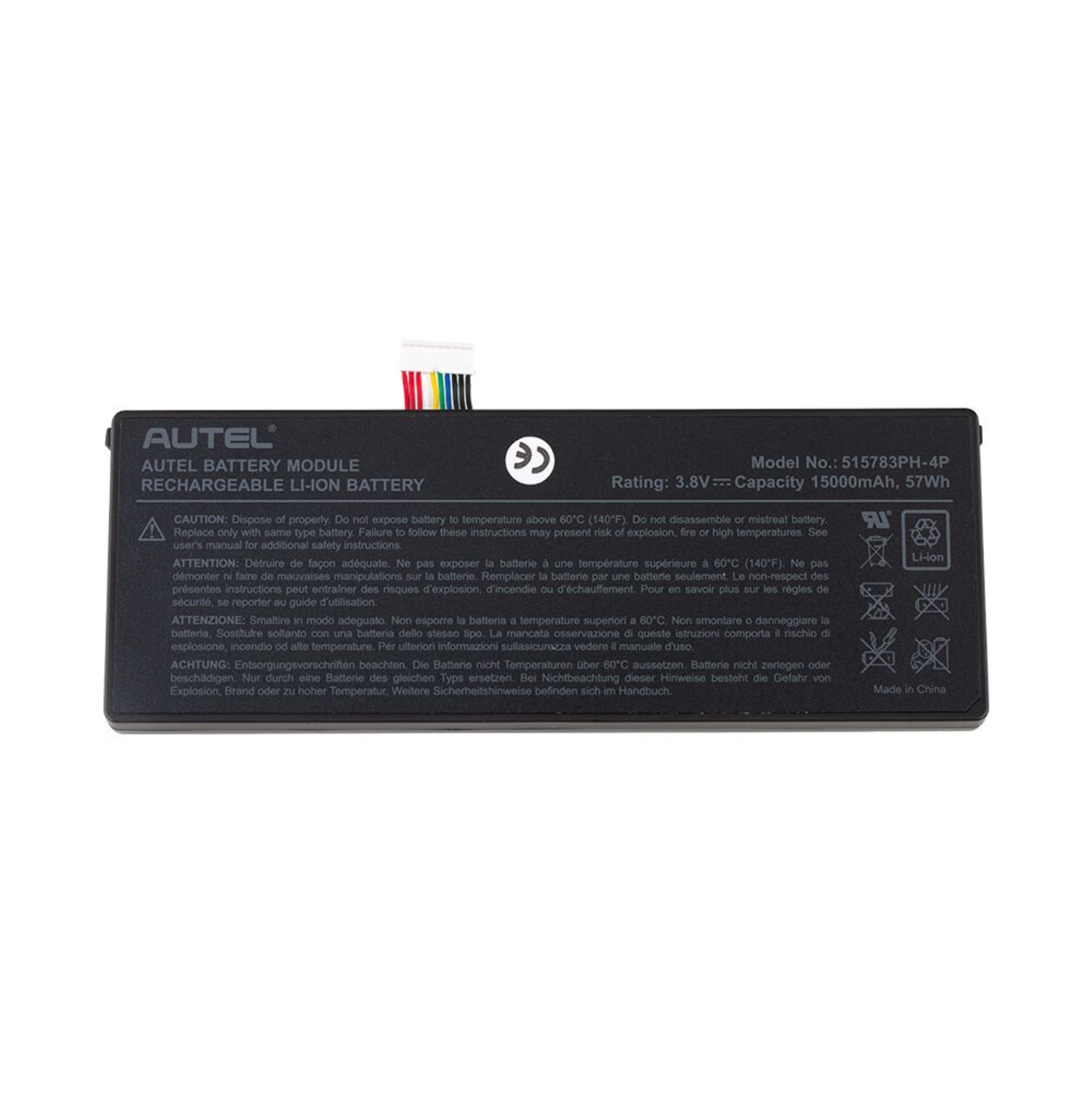 Autel IM608/IM608PRO, MK908/MK908P battery