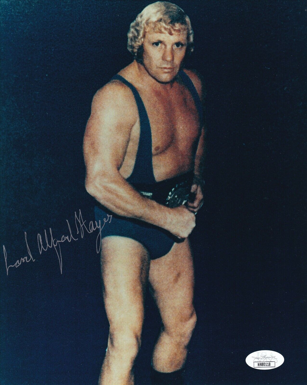 Lord Alfred Hayes d.2005 Signed Autographed Auto 8x10 Photo Poster painting NWA AWA WWF JSA COA
