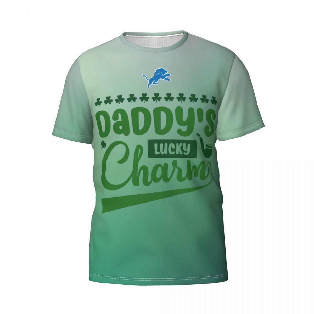 Detroit Lions Dad's Lucky Charm T-Shirt Men's