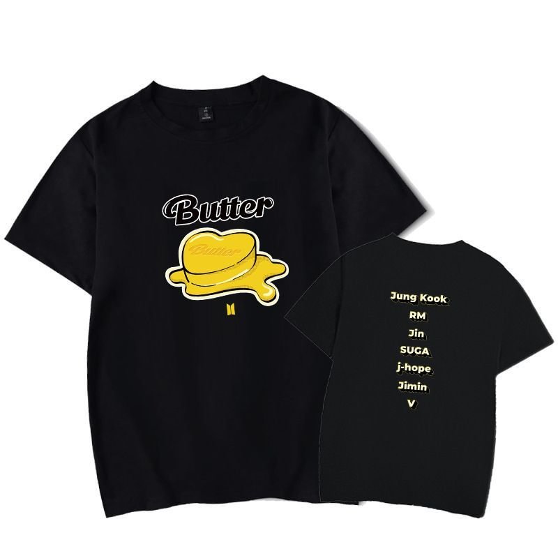 방탄소년단 Butter Album Print Loose T-shirt