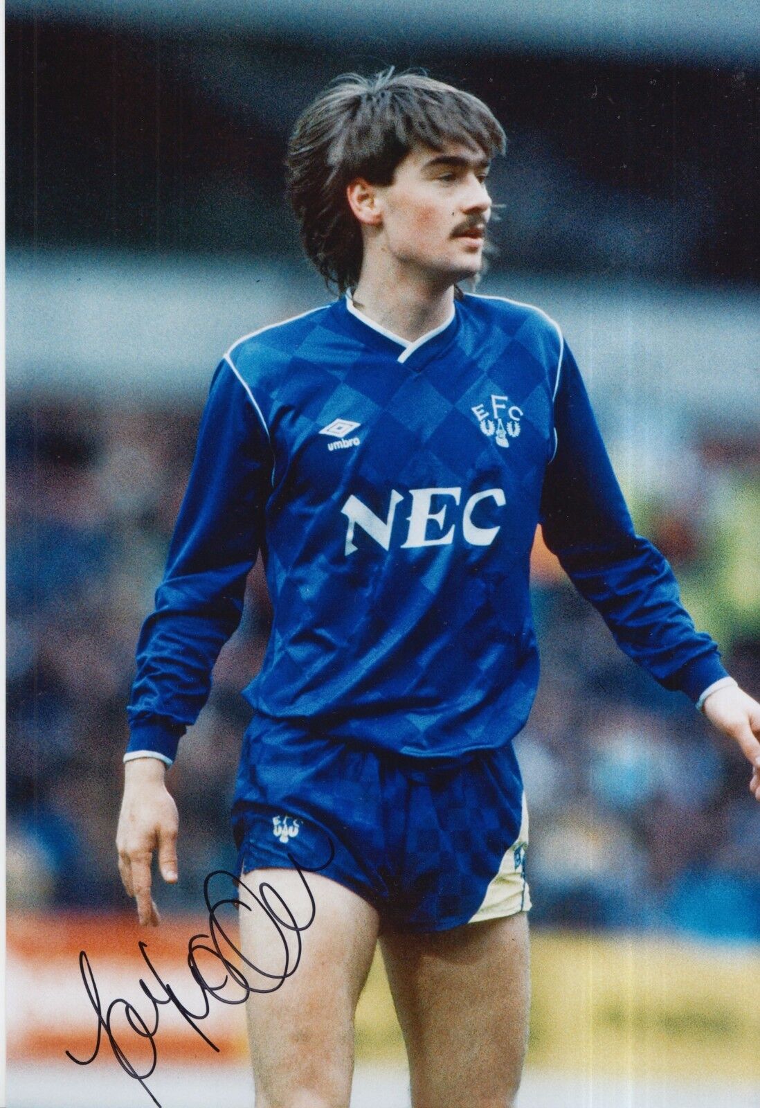 Ian Snodin Hand Signed Everton 12x8 Photo Poster painting 2.