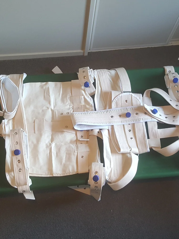 pornhint Pornhint 15 Point Segufix Bed Restraint Kit Head Shoulder Waist Crotch Wrist Arm Bicep Ankle Thigh Diaper abdl hospital sawzall dildo