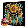 (Pre-Framed)Dreamcatcher-Special Shape Diamond Painting Kit(25x25cm)