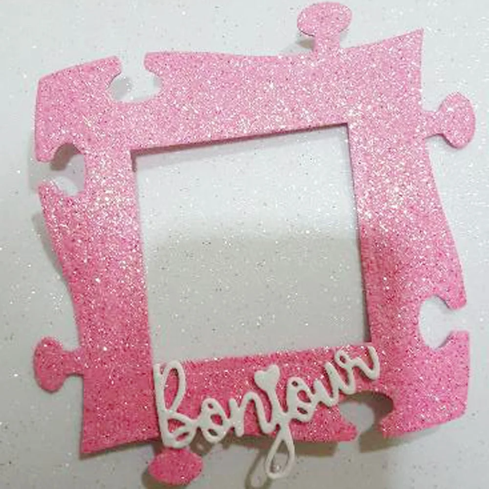 Metal personality lace phase frame cutting mould scrapbook photo album embossing gift card making handicraft decoration