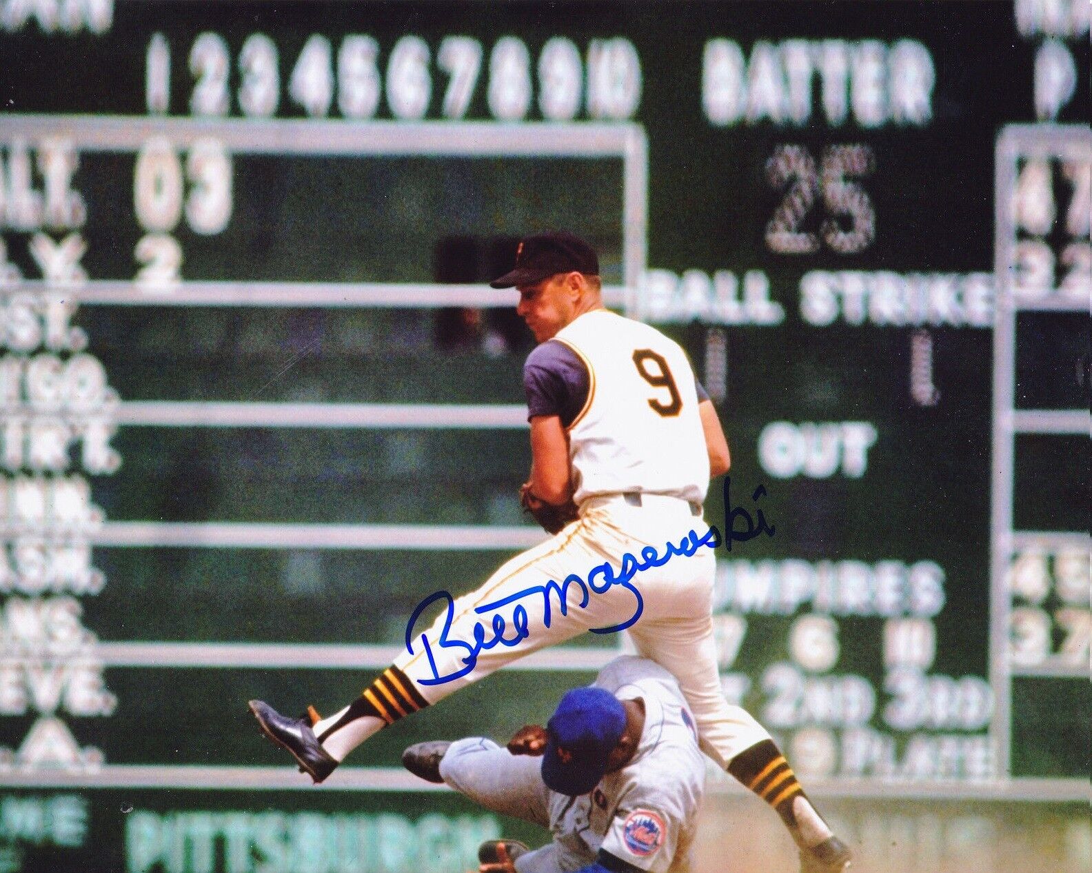 Bill Mazeroski Autographed Signed 8x10 Photo Poster painting ( HOF Pirates ) REPRINT