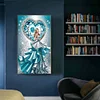 Love Dress Lady - Round Drill Diamond Painting - 40*70CM