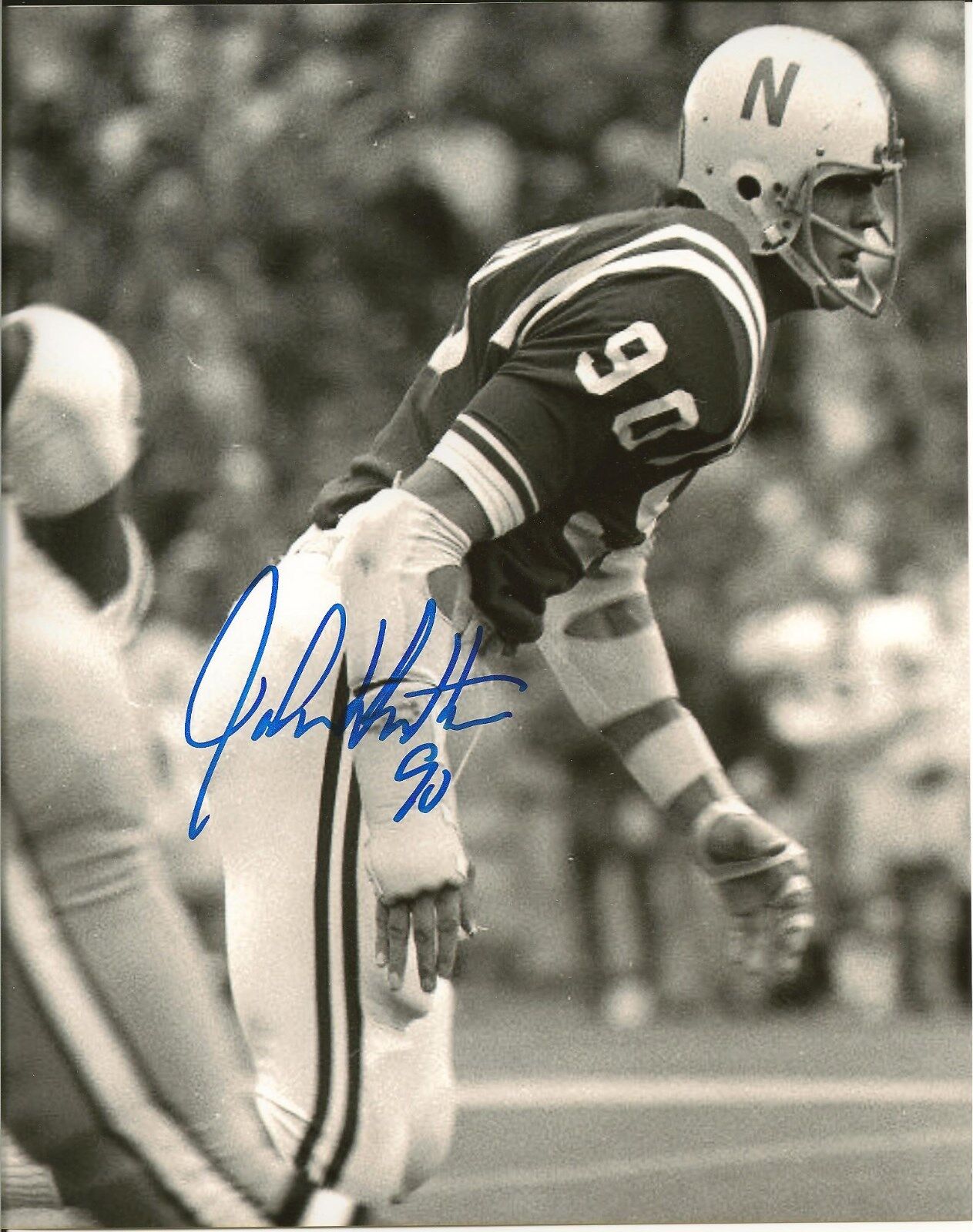 Nebraska Huskers John Dutton Signed Autographed 8x10 Photo Poster painting National Champs B