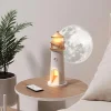 Creative Lighthouse Design Night Light USB Charging Moonlight Lighthouse Projection Lamp Bluetooth Speaker Human Body Sensing Atmosphere Night Light Home Bedroom Living Room Decoration Night Light