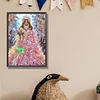 Girl - Diamond Painting - Partial Special Shaped Drill(Canvas|30*40cm)