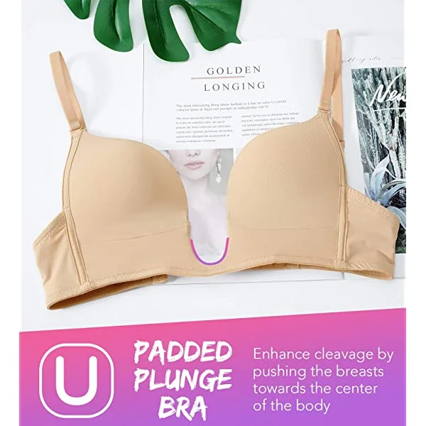Push Up Ultra Low Deep U Bra