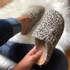 Gioiacombo&trade; Nuovi mocassini flat con punta tonda e stampa leopardata