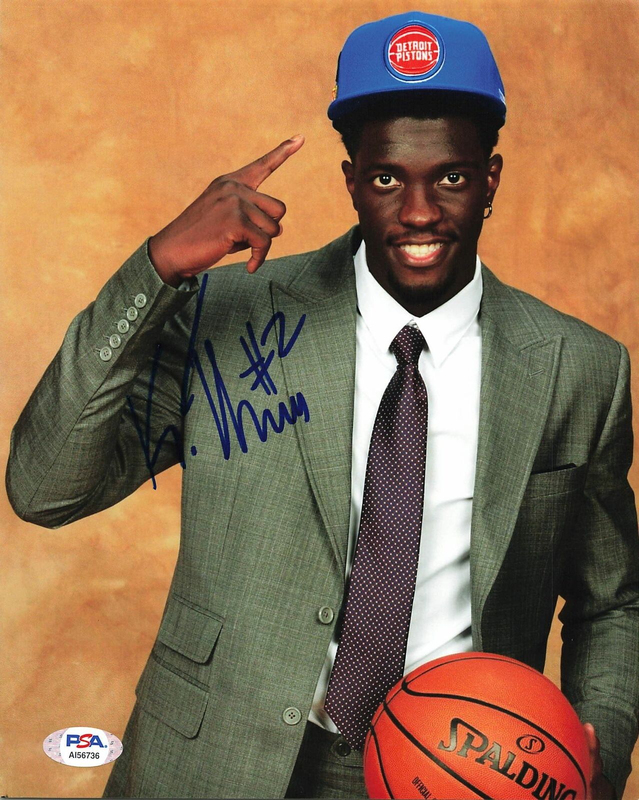 KHYRI THOMAS signed 8x10 Photo Poster painting PSA/DNA Detroit Pistons Autographed