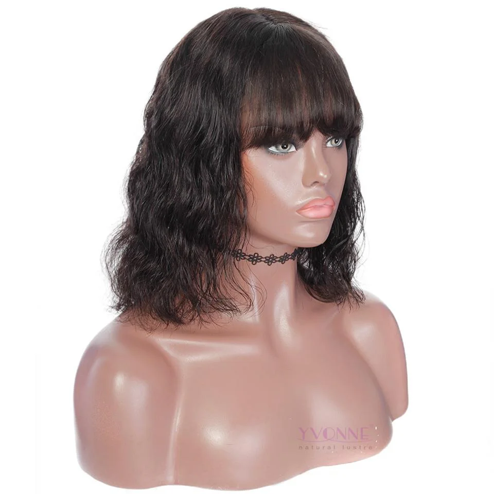 Yvonne Free Shipping 360 Lace Frontal Wigs Pre Plucked With Baby Hair Brazilian Body Wave 100% Human Hair Lace Wigs 