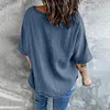 Gioiacombo&trade; Nuovo top estivo a maniche corte con scollo a V