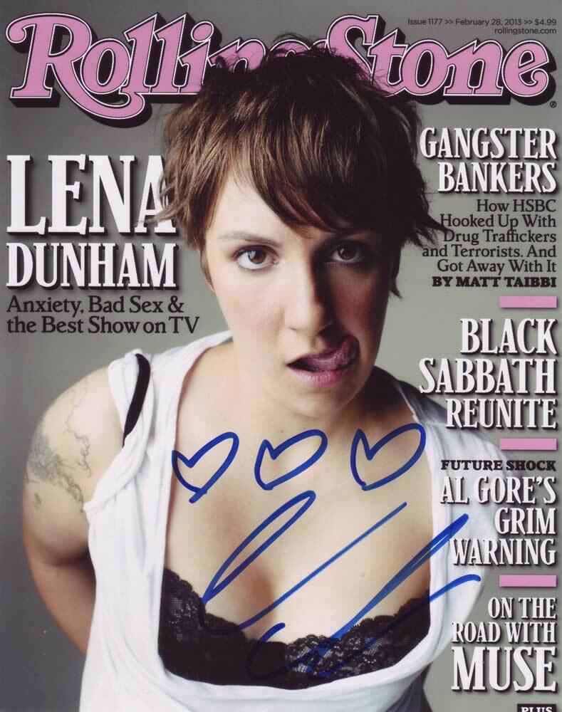 Lena Dunham AUTHENTIC in-person Autographed Photo Poster painting SHA #47547