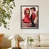 >SALE<5D DIY Full Round Drill Diamond Painting Cute Couple Home Decor Art 30x40cm