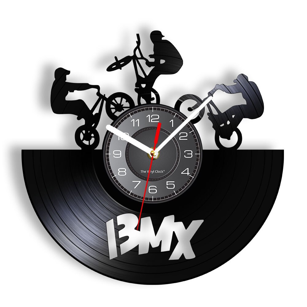 

BMX Extreme Sport - Vinyl Record Wall Clock - Without LED, 501 Original