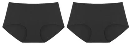 Seamless Panty 2Pcs/Set Mid Rise Panties Sexy Underwear for Women Summer Women's Lingerie Femme Intimates Underwear & Sleepwears